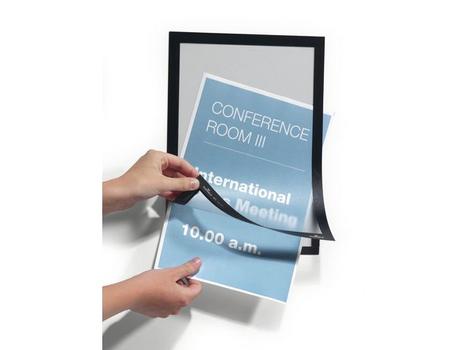 DURABLE Duraframe selvklæbende A4 magnetlomme Pk/2 (4872-01)