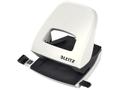LEITZ NeXXt WOW 2 Hole Metal Office Hole Punch 30 Sheet White - 50081001