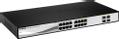 D-LINK switch, 16x10/100/1000Mbps, Layer2, 4xSFP