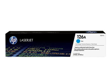 HP 126A - cyan - original - LaserJet - tonerpatron (CE311A) (CE311A)