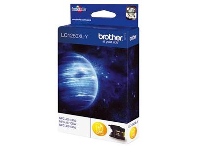 BROTHER LC1280XLY ink cartridge yellow (1200) (LC1280XLY)
