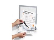 DURABLE Ramme DURAFRAME A4 magnet selvk sølv (2)