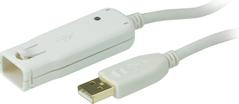 ATEN aktiv USB 2.0 förlängningskabel, 12m