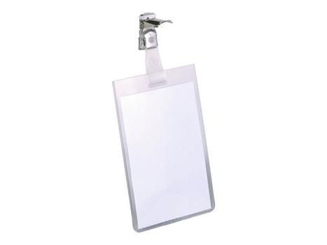 DURABLE Navneskilt DURABLE clips stående25/ pk. (800219)
