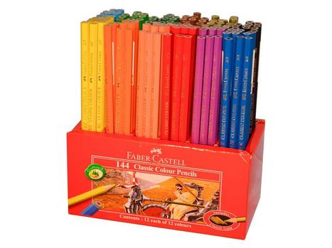 FABER-CASTELL Fargeblyant FABER-CASTELL 12 farger(144) (111248)