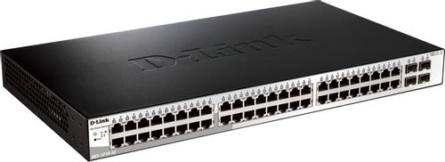 D-LINK 48 10/ 100/ 1000 Base-T port with 4 x 1000Base-T /SFP ports IN (DGS-1210-52/E)