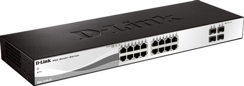 D-LINK 16x 10/ 100/ 1000 Base-T ports with 4 x 1000Base-T /SFP port (DGS-1210-20/E)