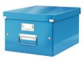 LEITZ Säilytyslaatikko Click & Store WOW A4 "M" sininen, 6kpl/ltk