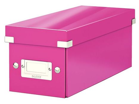 LEITZ Click & Store CD Storage Box Pink 60410023 (60410023)