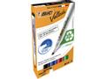BIC Ecolutions Velleda 1751 Whiteboard Marker Chisel Tip 3.7-5.5mm Line Assorted Colours (Pack 4) - 904950 (904950)