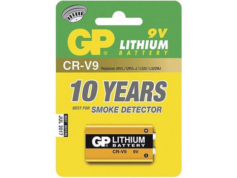 GP Batteri GP CRV9SD-2U1 9V lithium (255076)