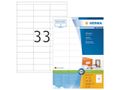 HERMA Premium Labels 70x25,4 100 Sheets DIN A4 3300 pcs. 4455