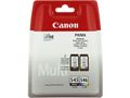 CANON PG-545 / CL-546 ink cartridge black and colour standard capacity bk: 180p cl: 180p 2-pack blister without alarm