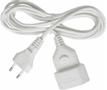BRENNENSTUHL ungrounded appliance cable, 5m - White