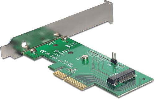 DELOCK PCIe  -> 1 x internal M.2 NVMe, incl LP-bracket (62517)