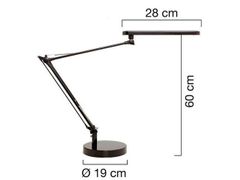 UNILUX Lampe Unilux Mambo LED Alu