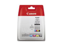 CANON Ink Cart/CLI-571 CY/MG/YL/BK Blister