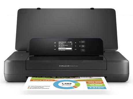 HP Officejet 200 Mobile Printer - skriver - farge - ink-jet (CZ993A#BHC)