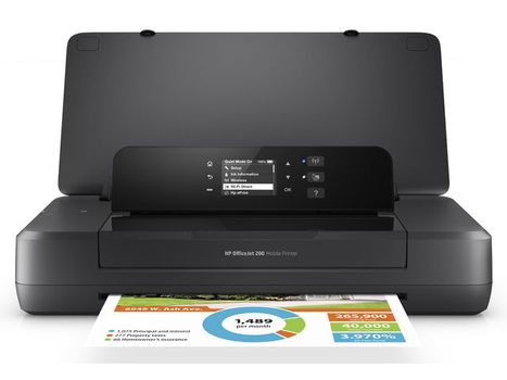 HP Officejet 200 Mobile Printer A4 color Inkjet (CZ993A#BHC)