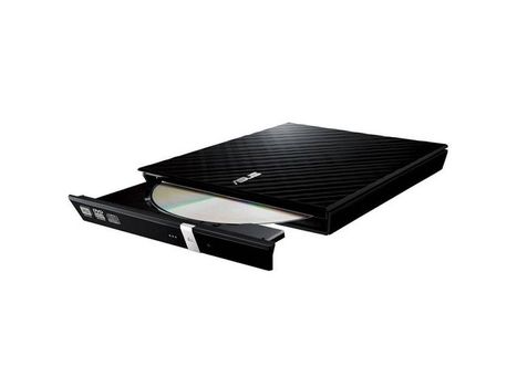 ASUS Slim DVD Recorder SDRW-08D2S-U Lite Black External 8X (90-DQ0435-UA221KZ)