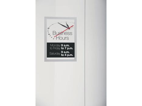 DURABLE 484123 duraframe sun a4 sølv pakke a 2 stk (484123)