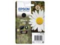 EPSON 18 ink cartridge black standard capacity 5.2ml 175 pages 1-pack RF-AM blister