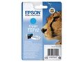 EPSON T0712 ink cartridge cyan standard capacity 5.5ml 1-pack RF-AM blister