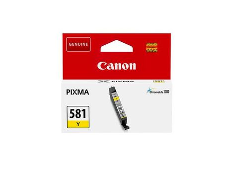 CANON n CLI-581Y - 5.6 ml - yellow - original - ink tank - for PIXMA TS6251, TS6350, TS6351, TS705, TS8252, TS8350, TS8351, TS8352, TS9550, TS9551 (2105C001)