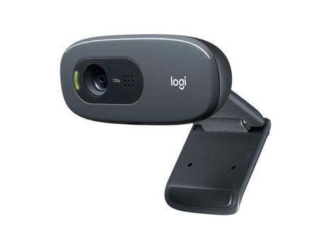 LOGITECH h HD Webcam C270 - Webcam - colour - 1280 x 720 - audio - USB 2.0 (960-001063)