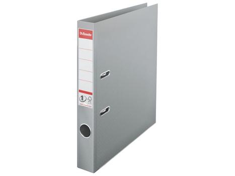 ESSELTE Lever Arch File No.1 Polypropylene A4 50mm Grey (Pack 10) - 811480 DD (811480)