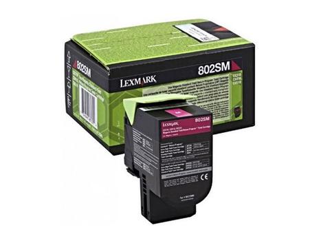 LEXMARK Magenta - original - tonerkassett - för CX310dn, CX310n, CX410de, CX410dte, CX410e, CX510de, CX510dhe, CX510dthe (80C2SME)