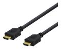 DELTACO HDMI CABLE WITHOUT FERRITE CORE 1,5M BLACK
