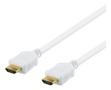 DELTACO HDMI CABLE WITHOUT FERRITE CORE 1,5M WHITE