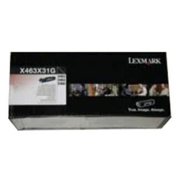 LEXMARK Ekstra høy ytelse - svart - original - tonerpatron (X463X31G)