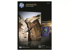 HP Advanced Photo Paper - Blank - A3 (297 x 420 mm) - 250 g/m² - 20 ark fotopapir - for Officejet K7100; Photosmart 6510 B211a, 6515 B211a, Pro B8850, Pro B9180, Pro B9180gp