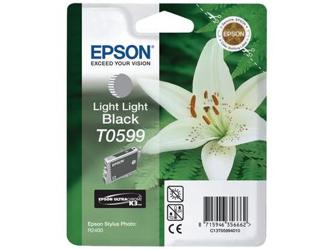 EPSON T0599 Origineel Inktcartridge C13T05994010 lichtzwart (C13T05994010)