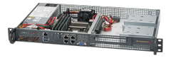 SUPERMICRO ATOM C3758 BAREBONE 200W 128GB SATA3 4XGBE 1PCIE IN