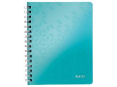 LEITZ Notepad WOW PP A5 w/holes ruled 80sicebl