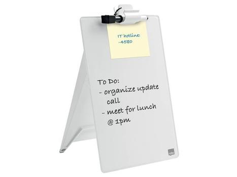 NOBO Flipover bordmodel Diamond glas 22x30cm (1905173)