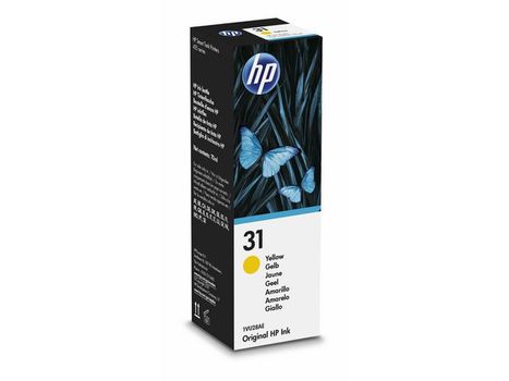 HP 31 - 70 ml - yellow - original - ink refill - for Smart Tank 51XX, 67X, 70XX, 73XX, 750, 76XX, Smart Tank Plus 55X, 570, 655 (1VU28AE)