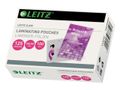 LEITZ Lamination pouch 60x90 125 mic. Box of 100
