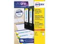 AVERY Etiketter bred mappe 192x61mm, 100/PK