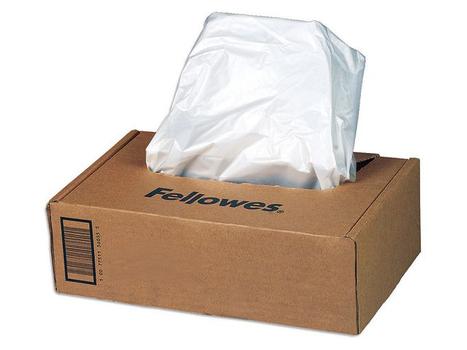 FELLOWES SHREDDER WASTEBAGS (320HS/ DM15C/ C14) 100/RL (36053)