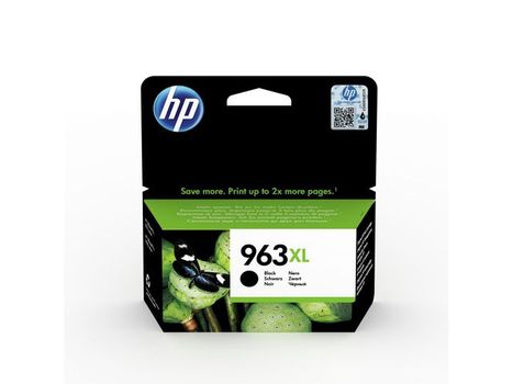 HP 963XL - 47.86 ml - High Yield - black - original - ink cartridge - for Officejet Pro 9010, 9012, 9014, 9015, 9016, 9019, 9020, 9022, 9025 (3JA30AE#BGX)
