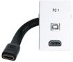 NEETS HDMI + USB A/B Input Panel