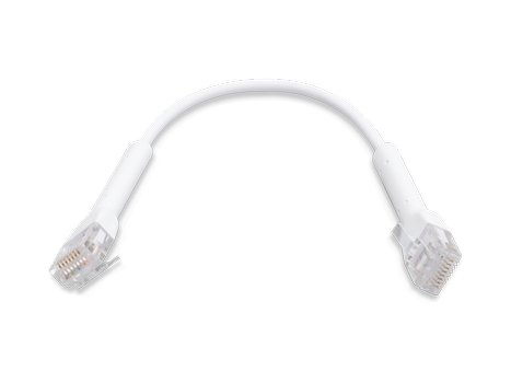 UBIQUITI UniFi Ethernet Patch Cable Bendable booted RJ45 White (U-Cable-Patch-RJ45)