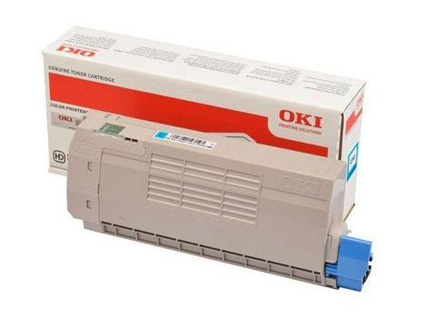 OKI Cyan Toner Cartridge   (46507615)