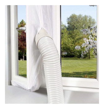 DELTACO SMART HOME ilmastointilaitteen ikkunatiiviste,  valkoinen (WAK-01)