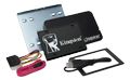 KINGSTON 256G SSD KC600 SATA3 2.5" BUNDLE