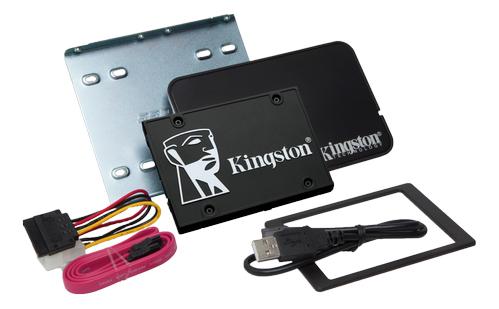 KINGSTON n KC600 Desktop/ Notebook Upgrade Kit - SSD - encrypted - 256 GB - internal - 2.5" - SATA 6Gb/s - 256-bit AES - Self-Encrypting Drive (SED), TCG Opal Encryption (SKC600B/256G)